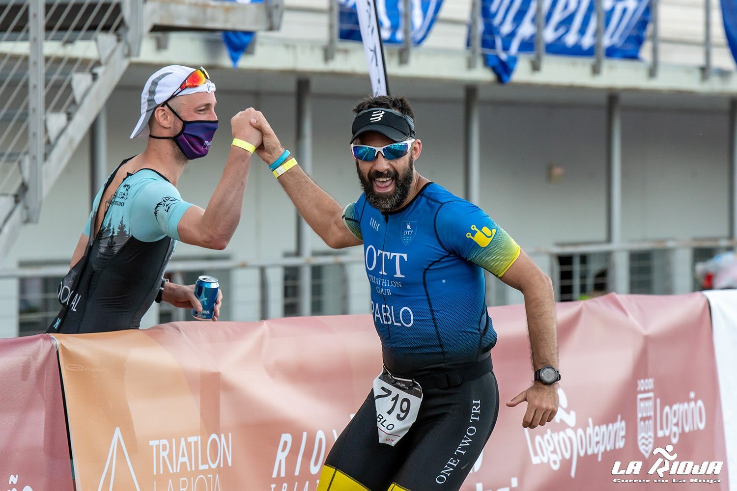 Triatlón Logroño meta