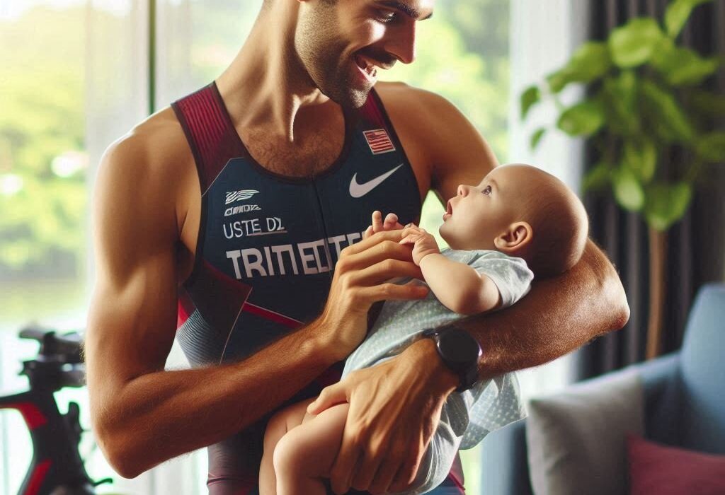 paternidad en triatlón